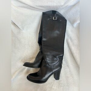 Black Heeled Boots Charles David